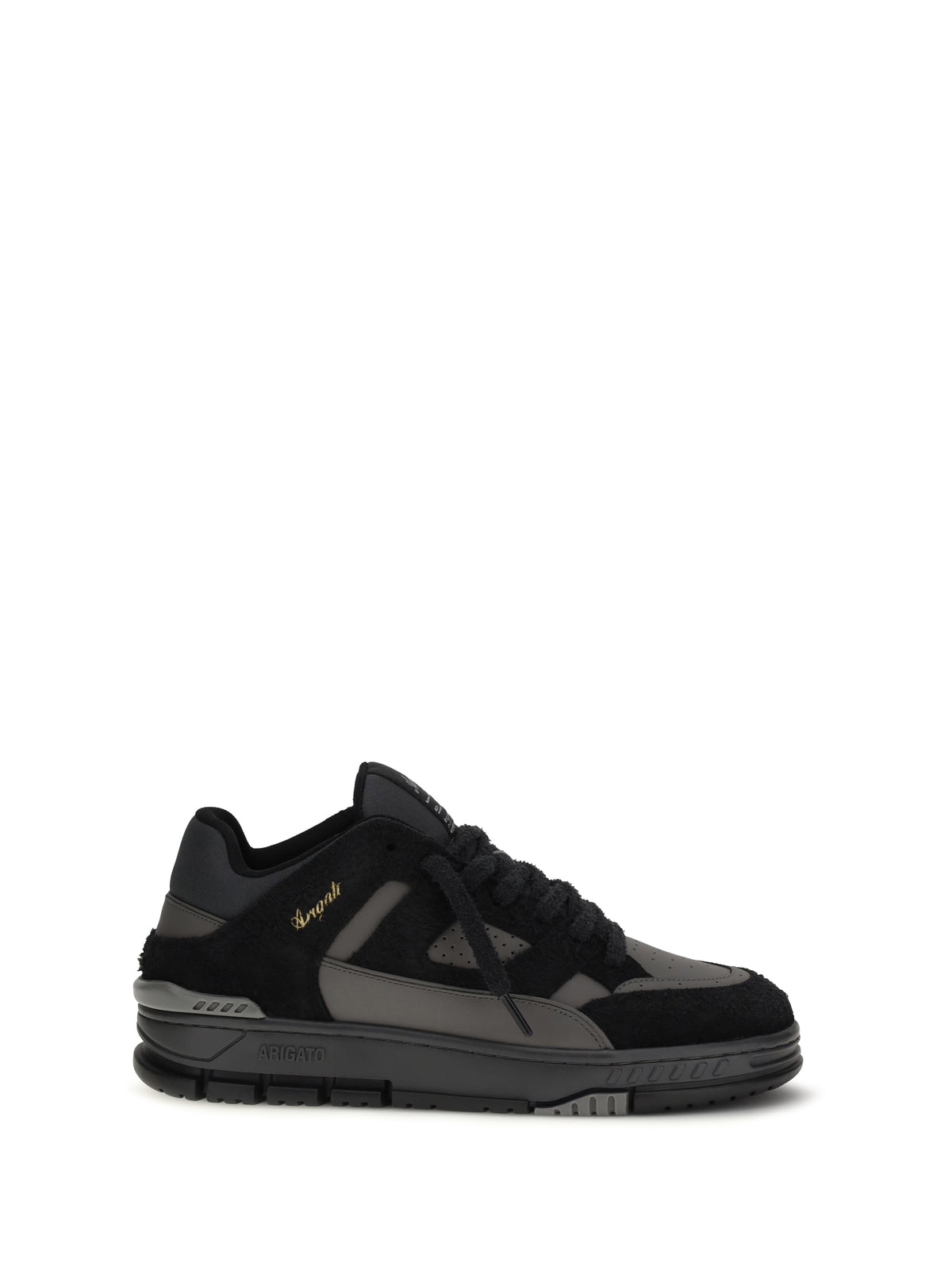 Axel Arigato Area Lo Fluffy Sneaker - Black/Off Black
