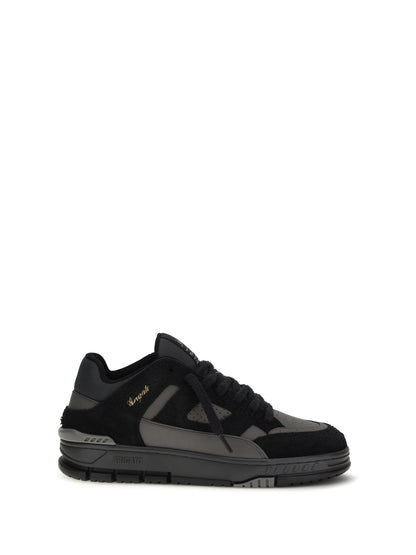 Axel Arigato Area Lo Fluffy Sneaker - Black/Off Black