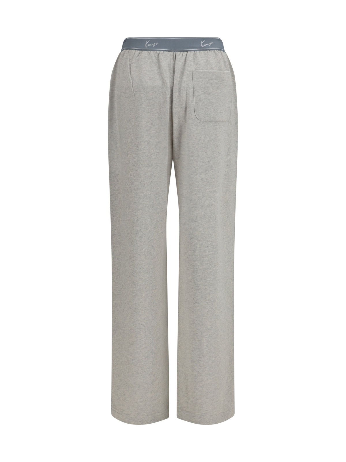 Kenzo Kenzo Signature stretch cotton Pants - Gris Clair