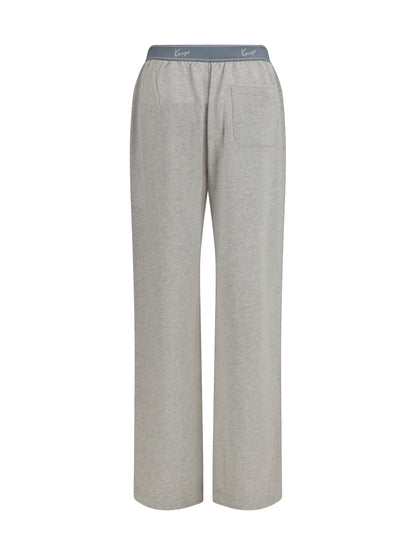 Kenzo Kenzo Signature stretch cotton Pants - Gris Clair