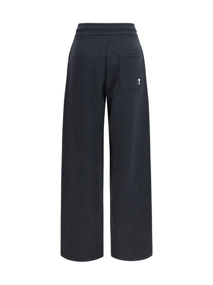 Ami Paris Ami de Cœur cotton Sweatpants - Noir/Blanc Creme