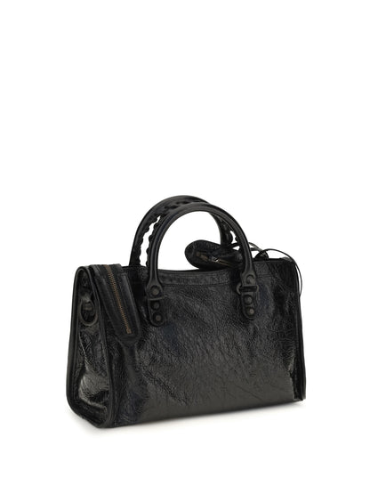 Balenciaga Small Le City Handbag - Black