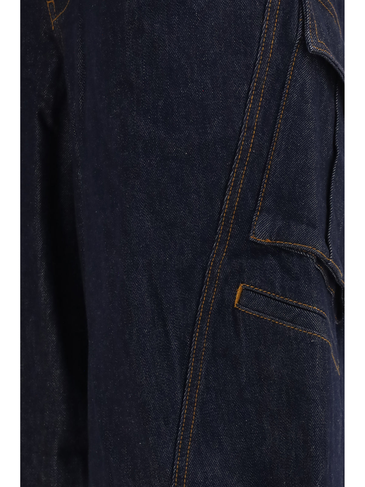 Self-Portrait Cargo Jeans - Blue