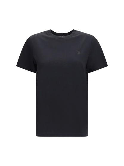 Balmain Embroidered jersey T-shirt - Noir/Noir