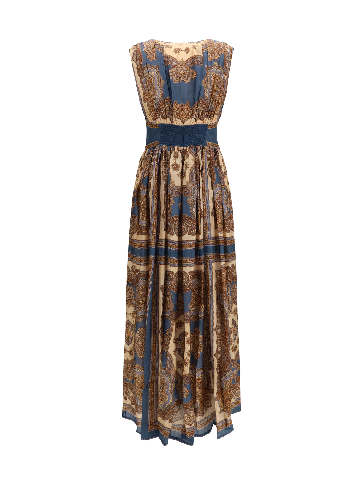 Zimmermann Mahon long Dress - Dark Blue Paisley
