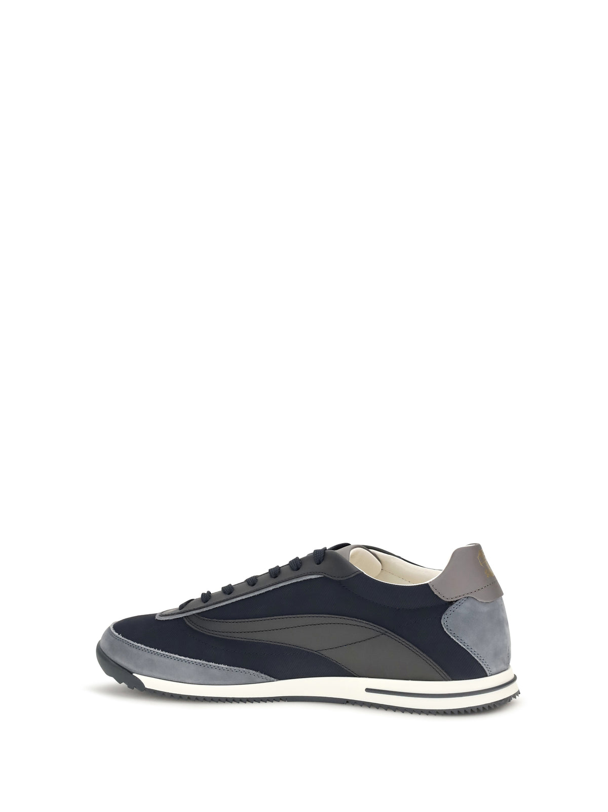 Brunello Cucinelli Lace-up suede Sneakers - Blue