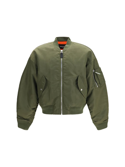 Dsquared2 '80s Nylon Bomber Jacket - Oak Green