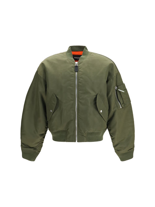 Dsquared2 '80s Nylon Bomber Jacket - Oak Green