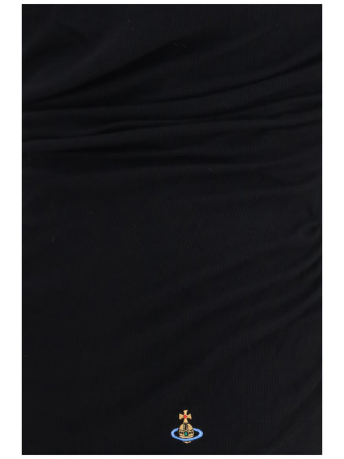 Vivienne Westwood Ginnie jersey Top - Black