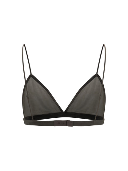 Calvin Klein Ruby Triangle Bra - Aluminum