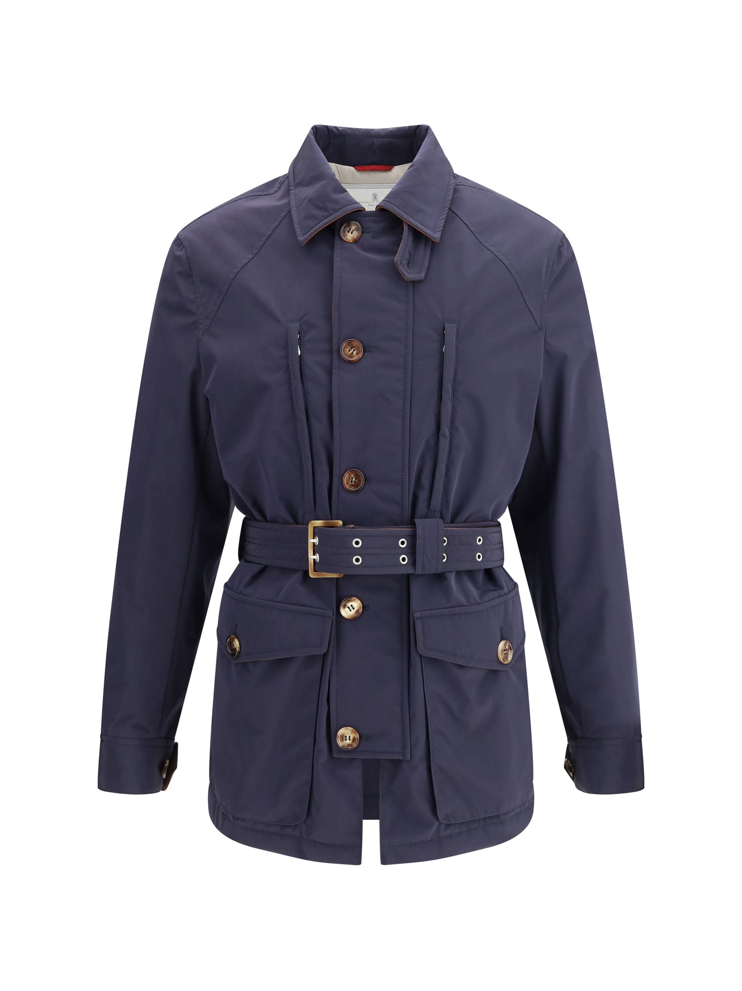 BRUNELLO CUCINELLI Membraned nylon saharan Jacket