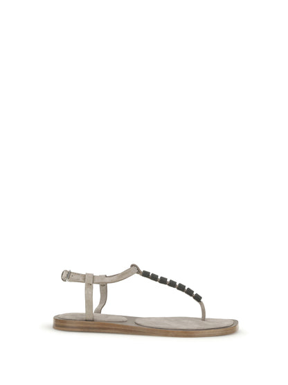 BRUNELLO CUCINELLI Embellished Sandals