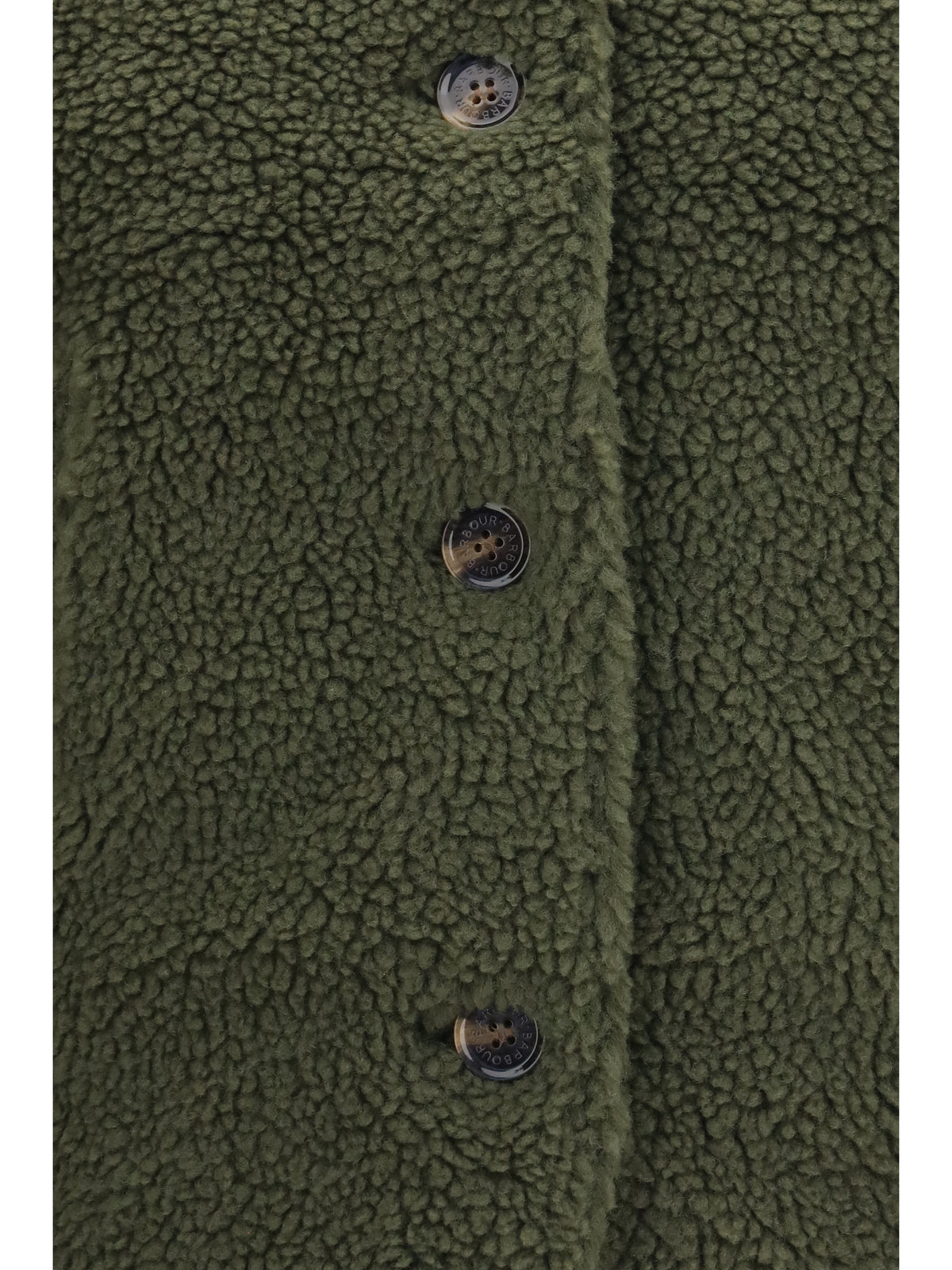 Barbour Bowes teddy fleece Gilet - Olive