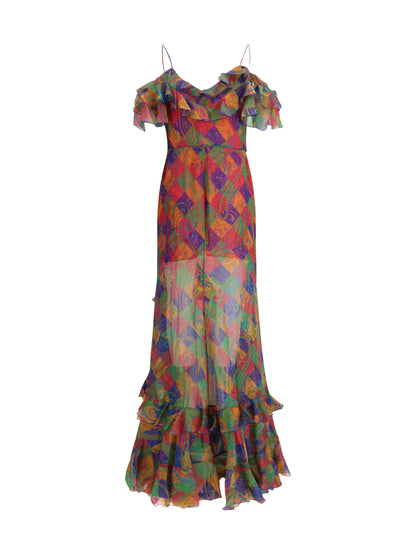 Etro Long silk Dress - X0854