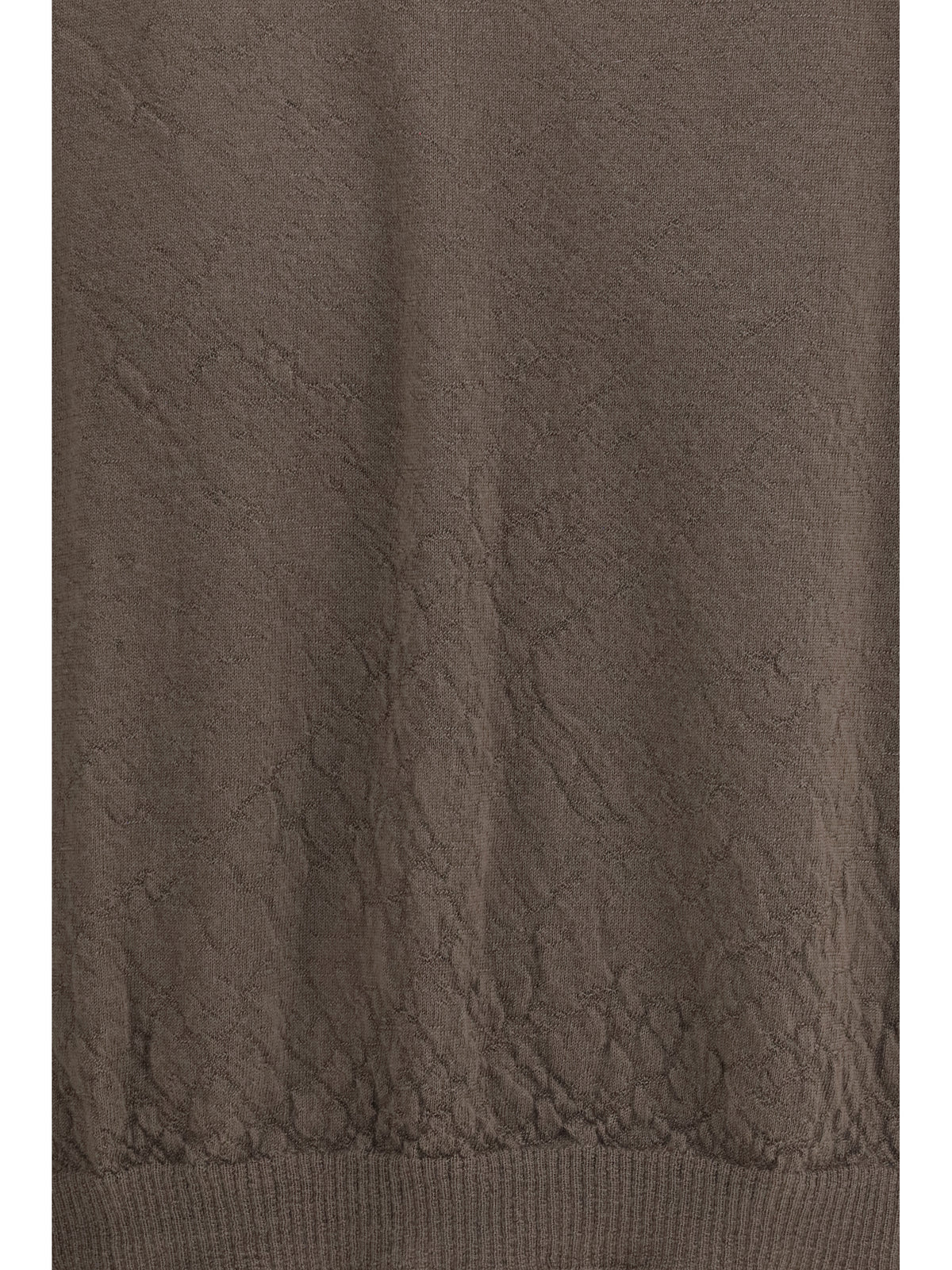 Rick Owens Temple Extreme Sweater with V-neck - Dust