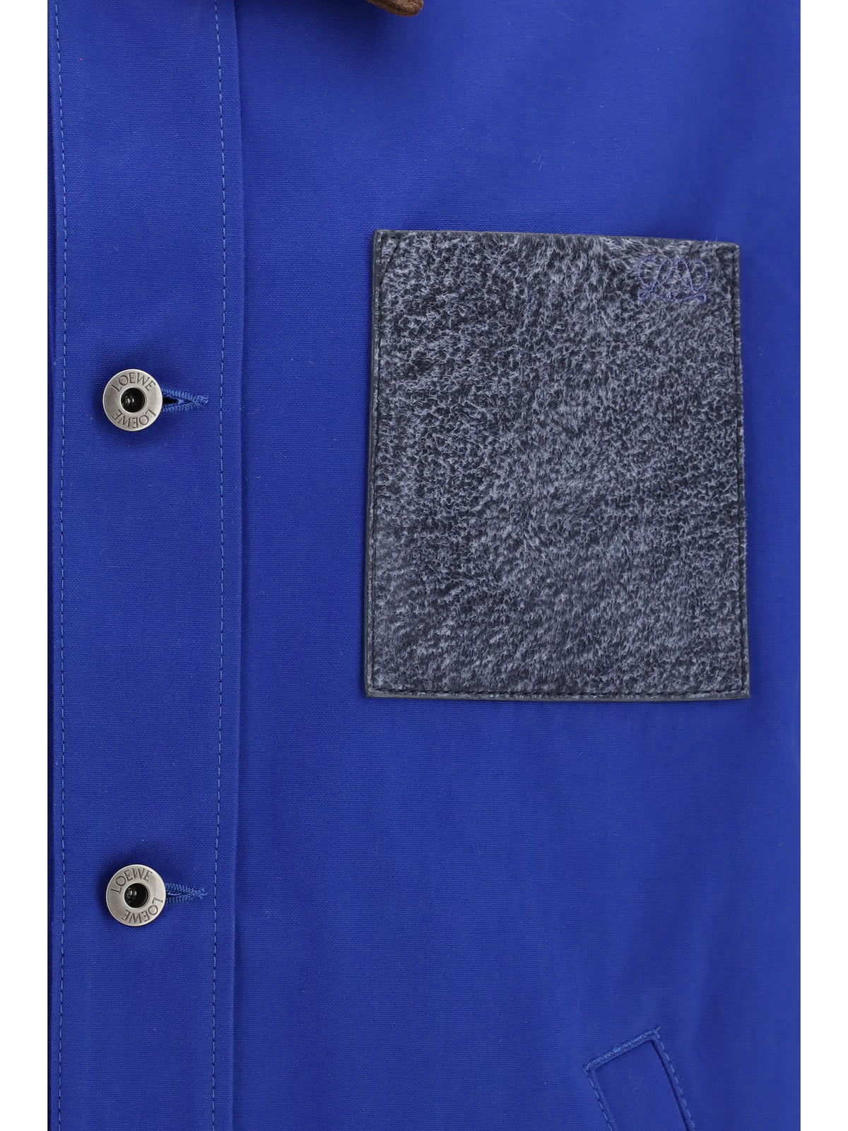 Loewe Cotton workwear Jacket - Blue