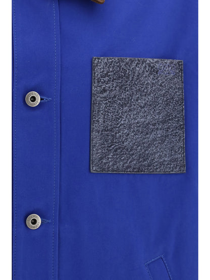 Loewe Cotton workwear Jacket - Blue