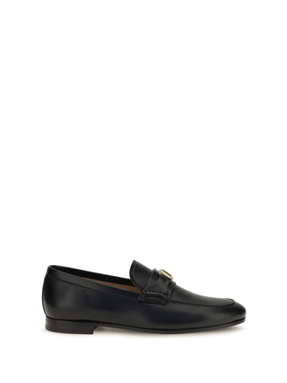 Valentino Garavani VLogo Signature nappa Loafers - Black