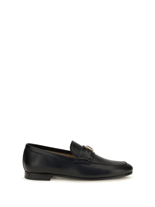 Valentino Garavani VLogo Signature nappa Loafers - Black