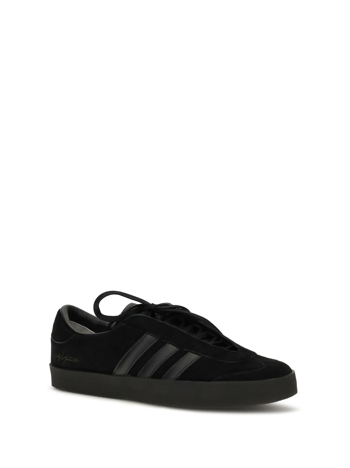 Y-3 Gazelle leather Sneakers - Black