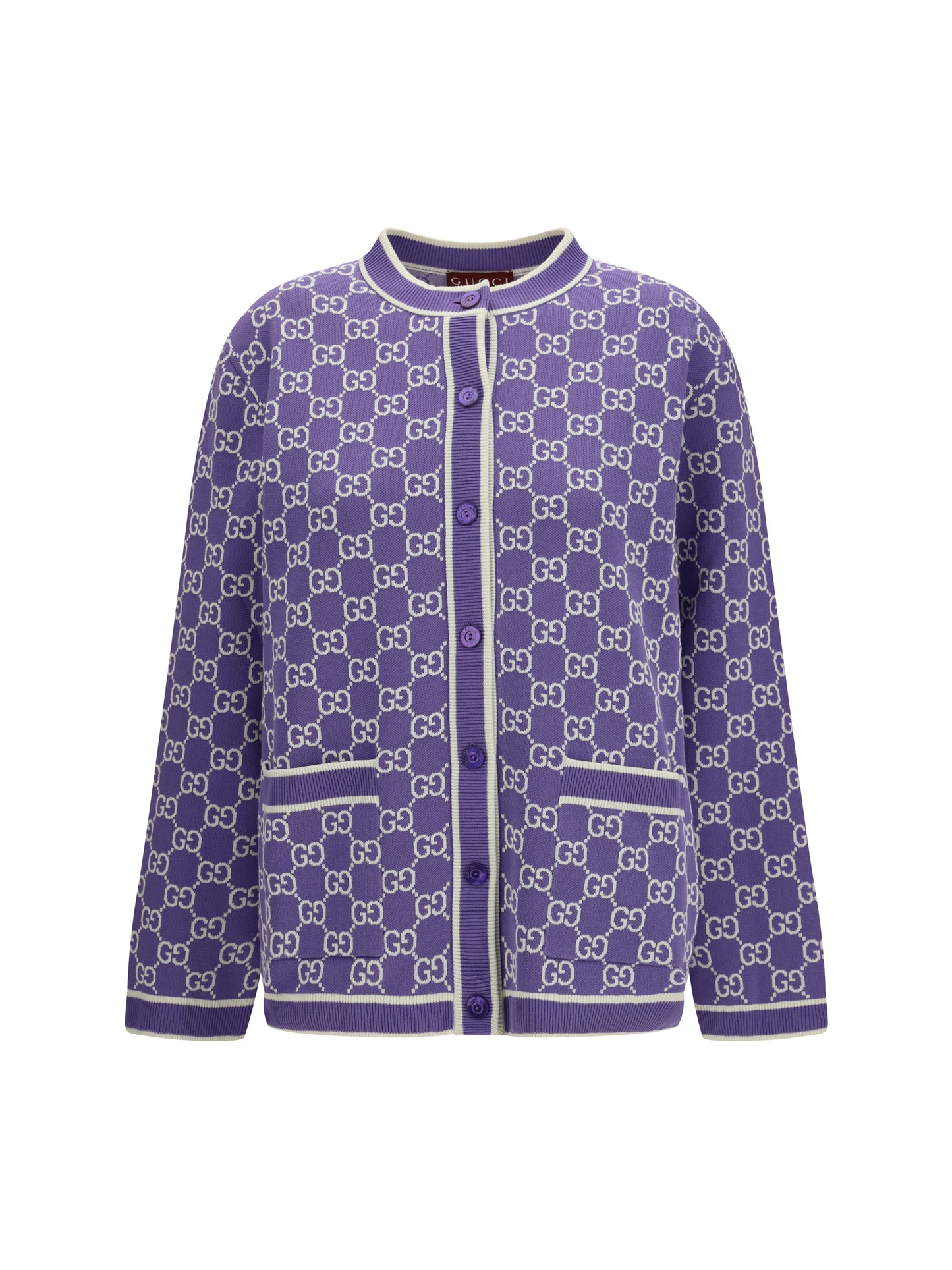 GUCCI Embroidered cotton Cardigan
