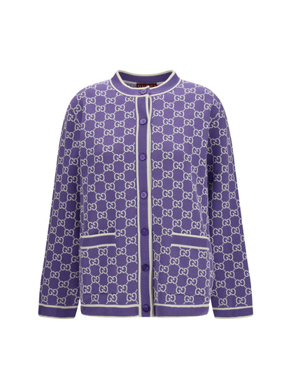 GUCCI Embroidered cotton Cardigan