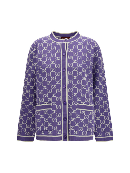 GUCCI Embroidered cotton Cardigan