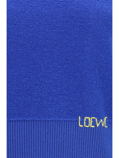 Loewe Wool Sweater - Indigo Blue