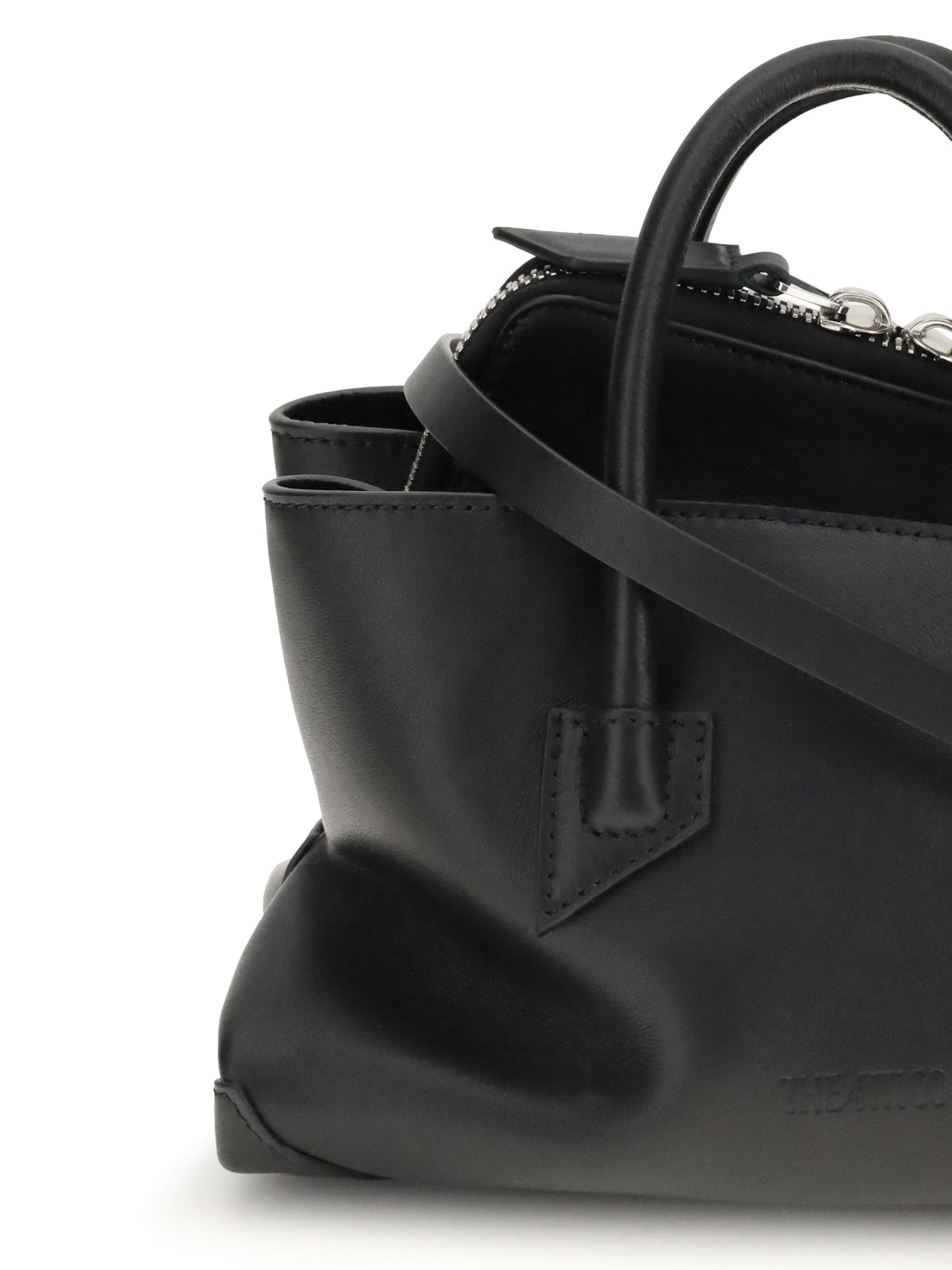 The Attico La Passeggiata mini leather Handbag - 100