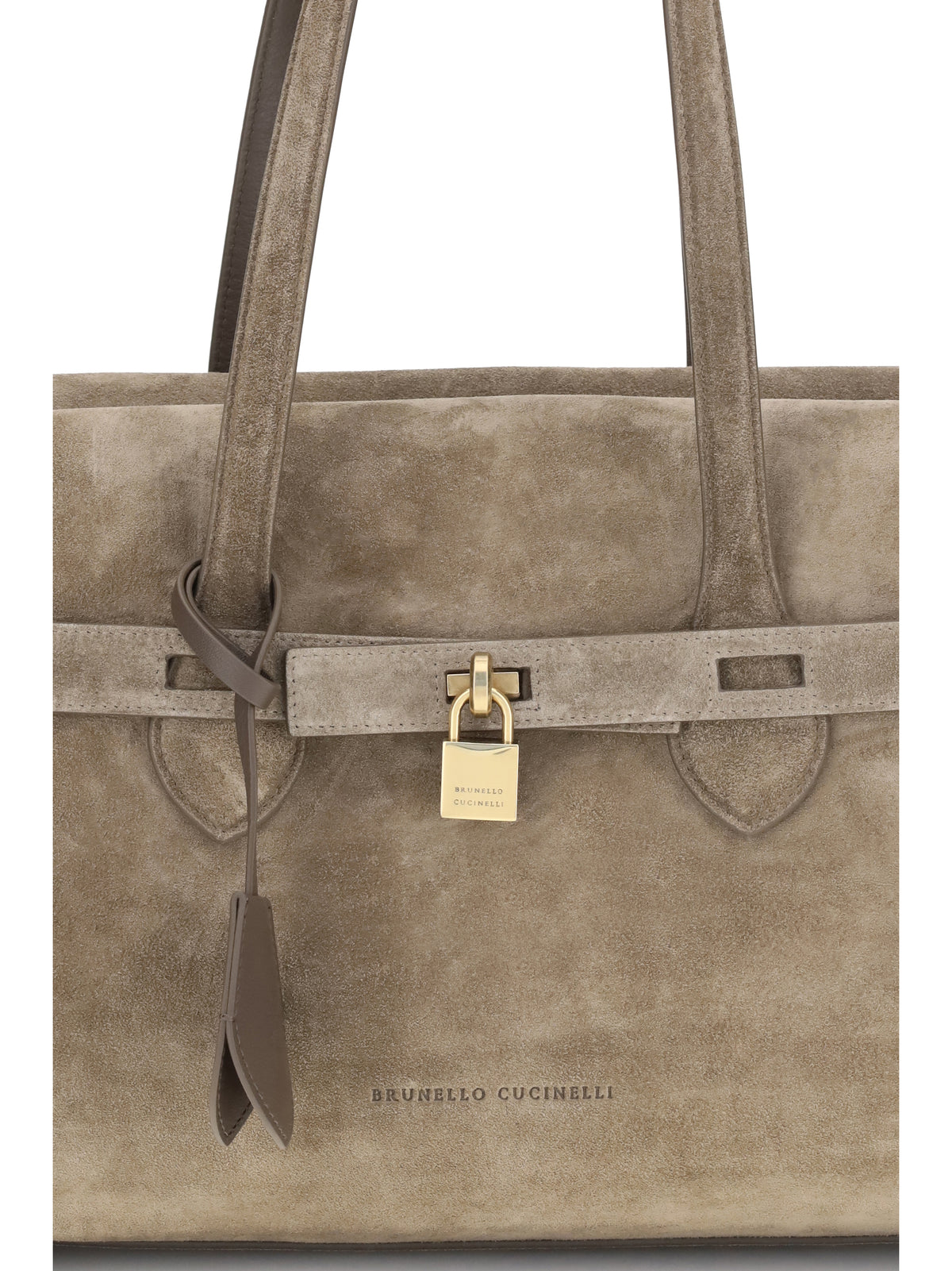 Brunello Cucinelli Suede Shoulder Bag - C8769