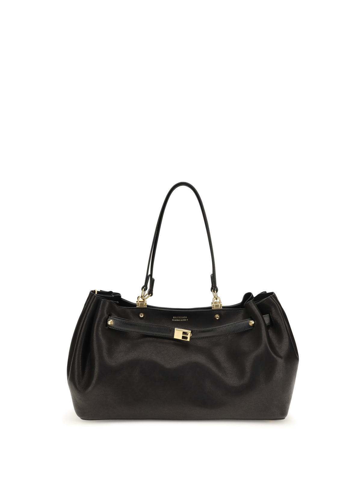 Balenciaga Medium Bel Air Tote Shoulder Bag - Black
