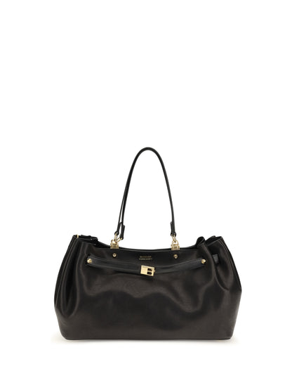 Balenciaga Medium Bel Air Tote Shoulder Bag - Black