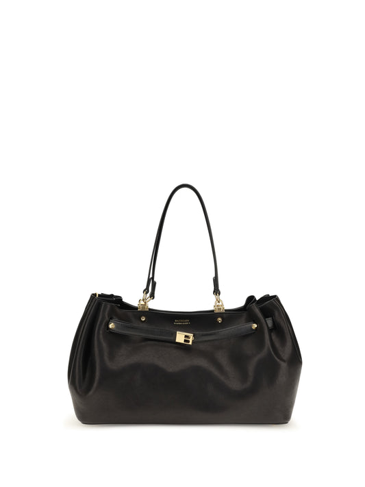 Balenciaga Medium Bel Air Tote Shoulder Bag - Black