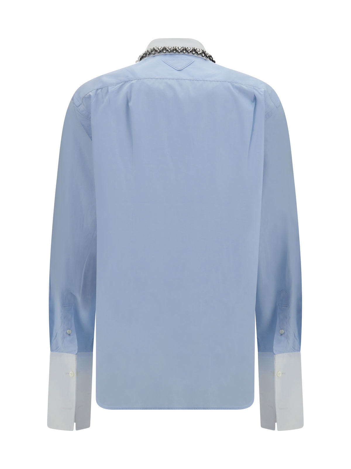 Prada Jewel-embellished collar Shirt - Astro