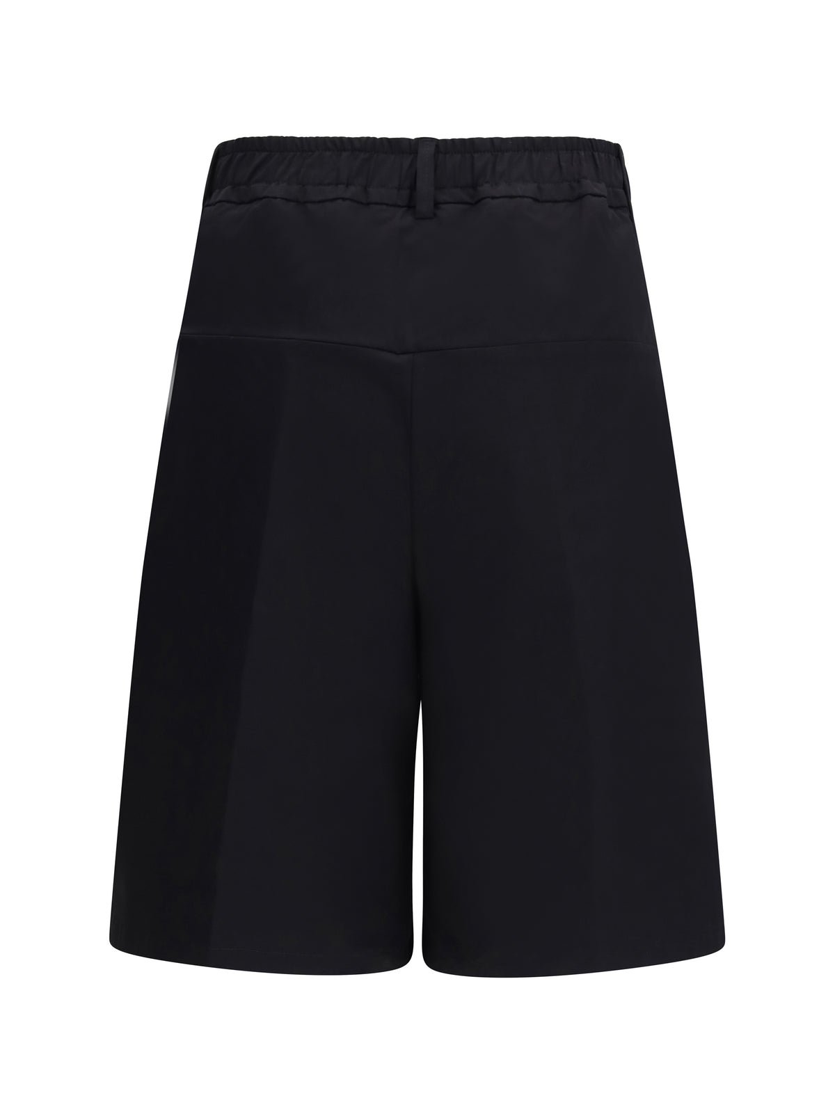 GCDS Shorts with black logo piping - Black/Black