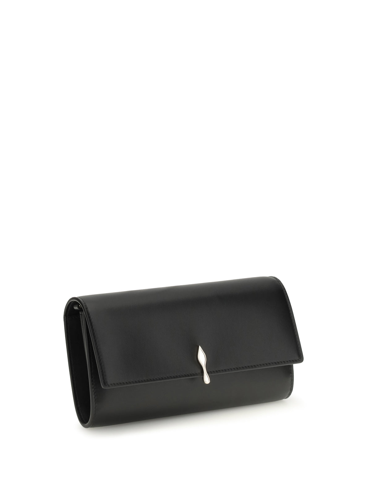 Christian Louboutin Bettina Chain Wallet - Black/Gold