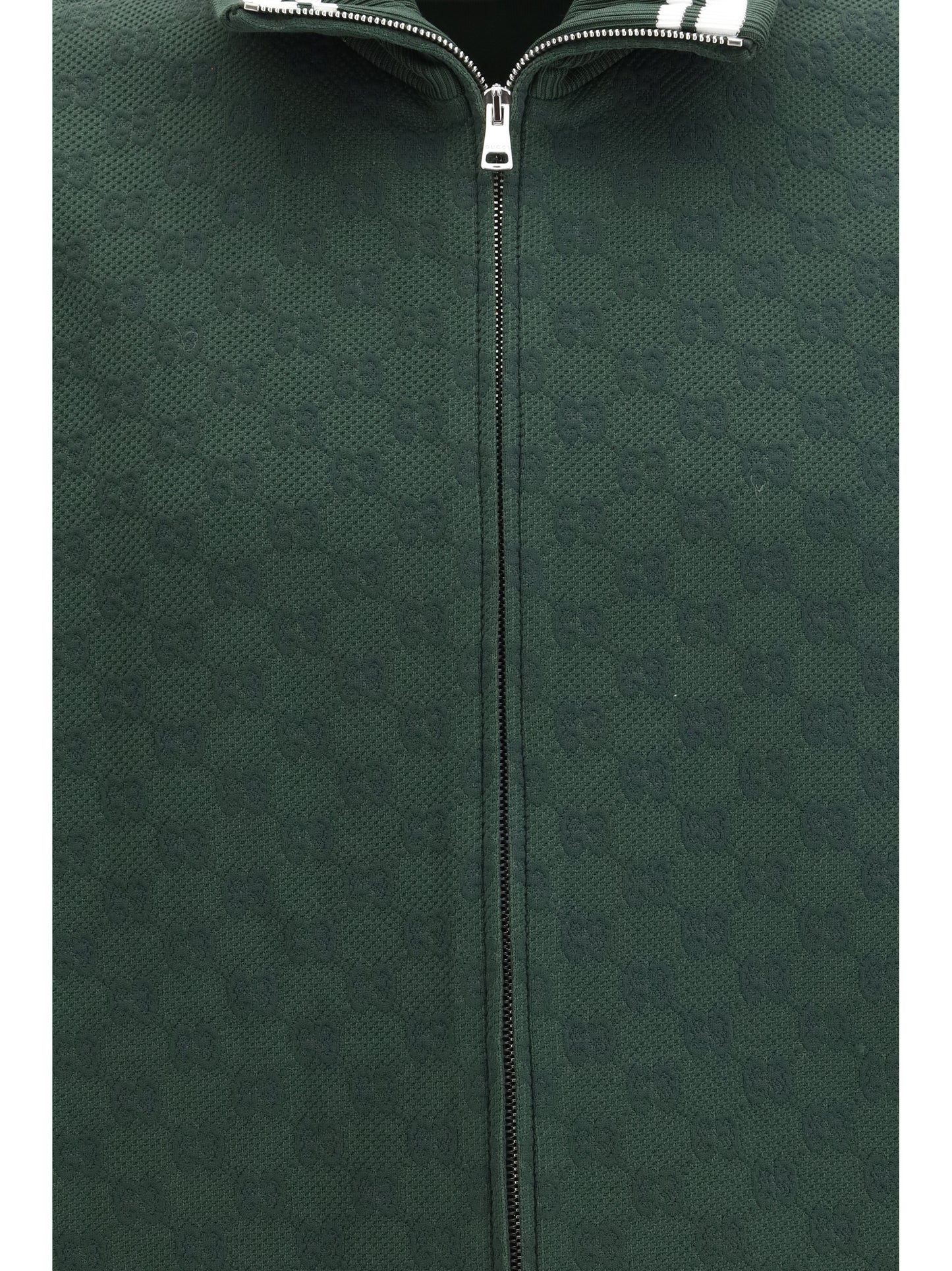 GUCCI GG technical jersey zip Jacket