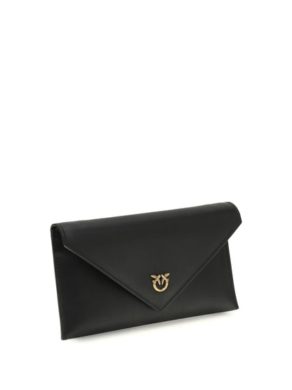 PINKO Love Birds Logo mini Clutch Bag