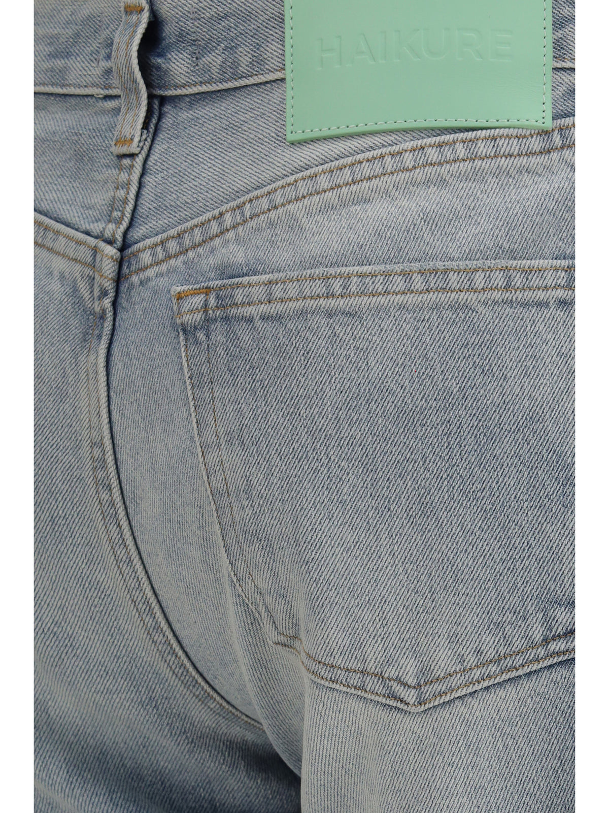 Haikure Star Marfa straight-leg Jeans with a distressed finish - Marfa Blue