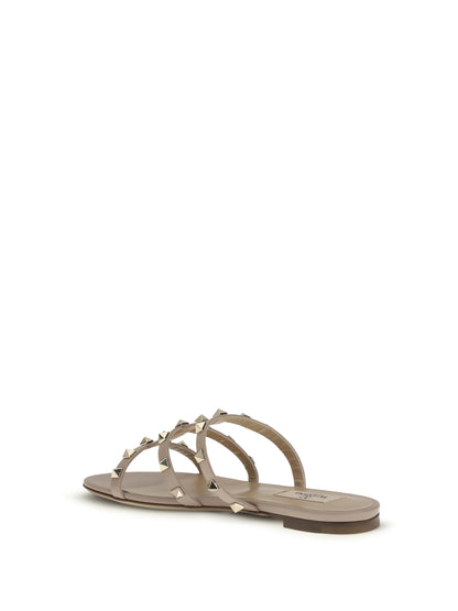 VALENTINO GARAVANI Rockstud slider Sandal