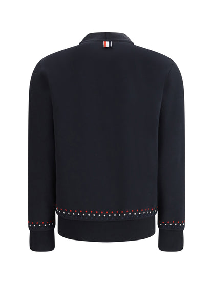 THOM BROWNE Snowflakes Cardigan