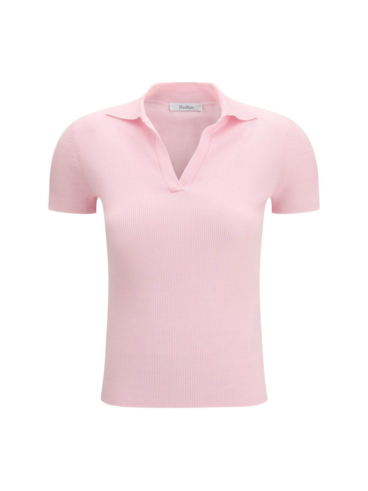 MAX MARA Albero Wool Polo Shirt