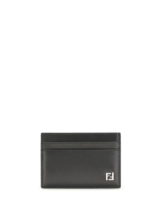 FENDI Leather Card Holder