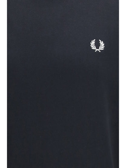 Fred Perry Crewneck sweatshirt with logo - Black