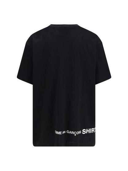 COMME DES GARÇONS SHIRT Oversized short-sleeve crewneck T-shirt