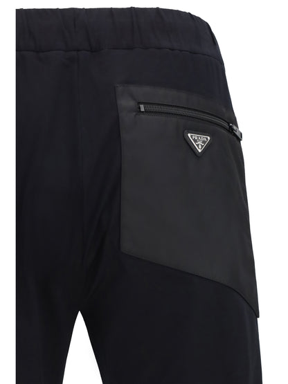 Prada Drawstring Pants - Black