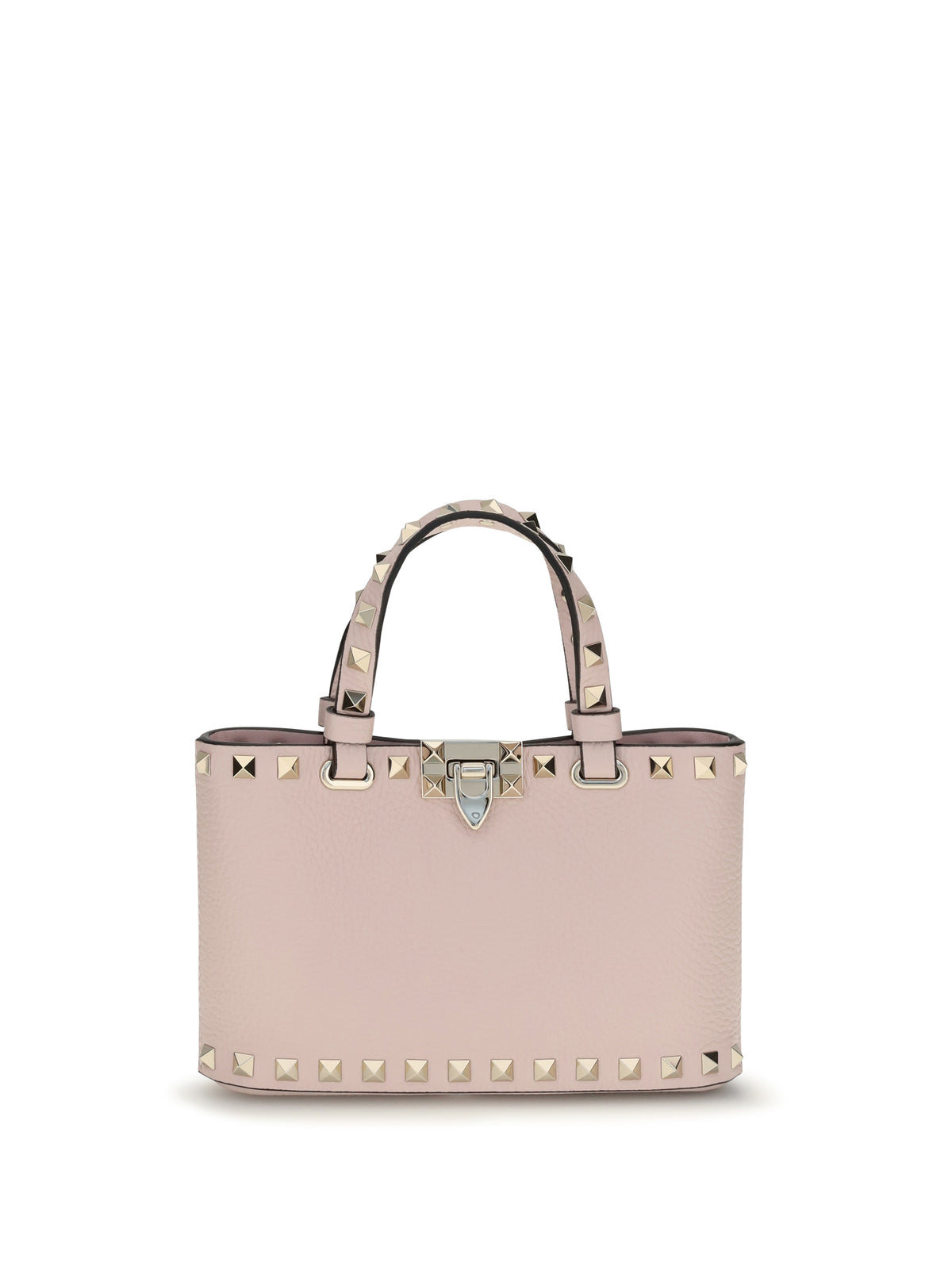 Valentino Garavani Rockstud Shopping mini Handbag - Rose Quartz