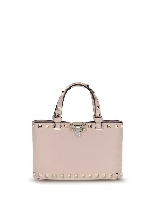 Valentino Garavani Rockstud Shopping mini Handbag - Rose Quartz