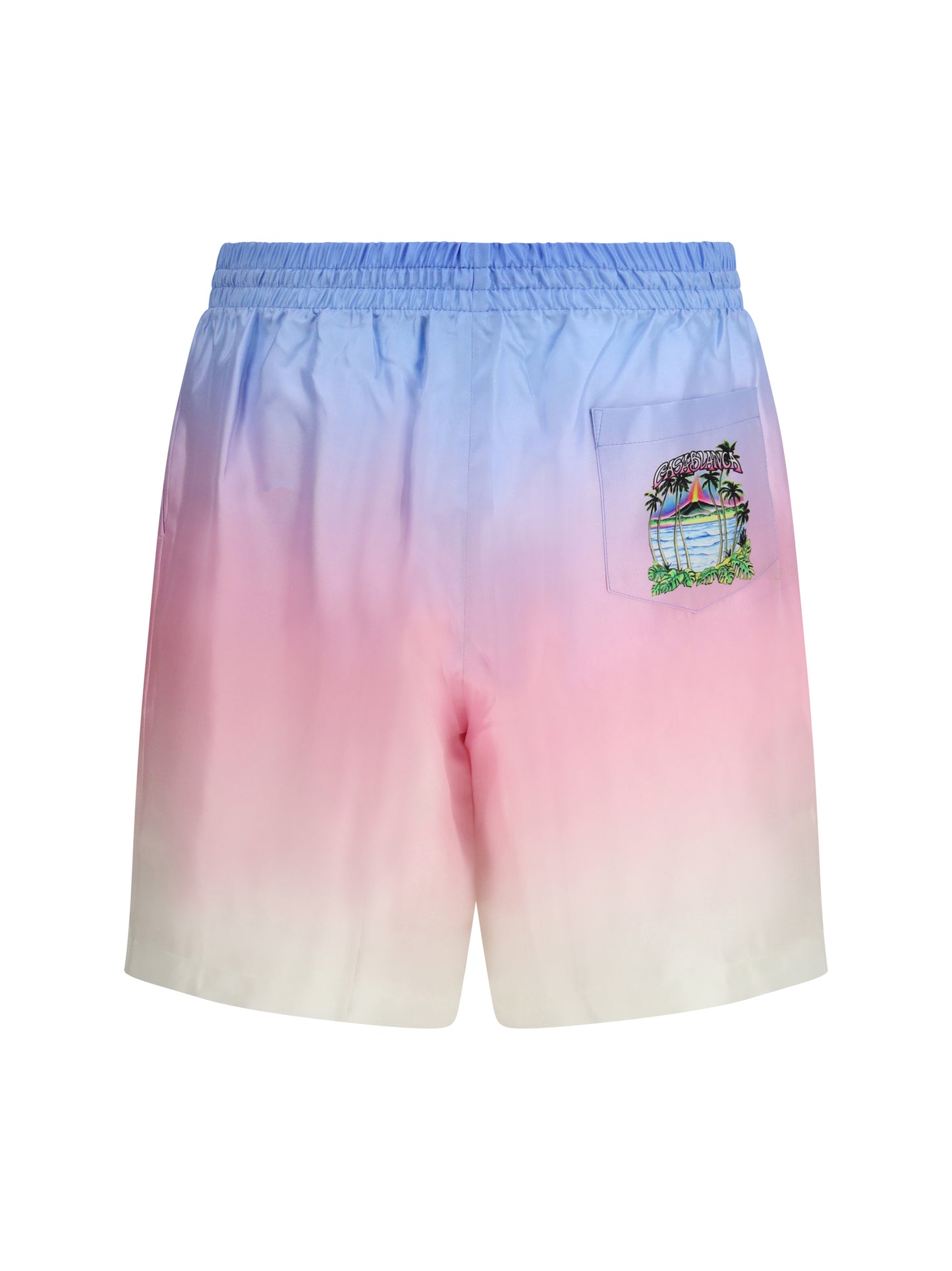 CASABLANCA Volcano Gradient Shorts