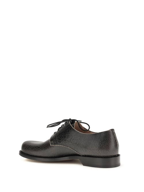 Loewe Campo Derby Lace-Ups - Black/Cream
